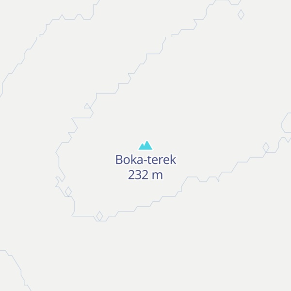 Map of Boka-terek