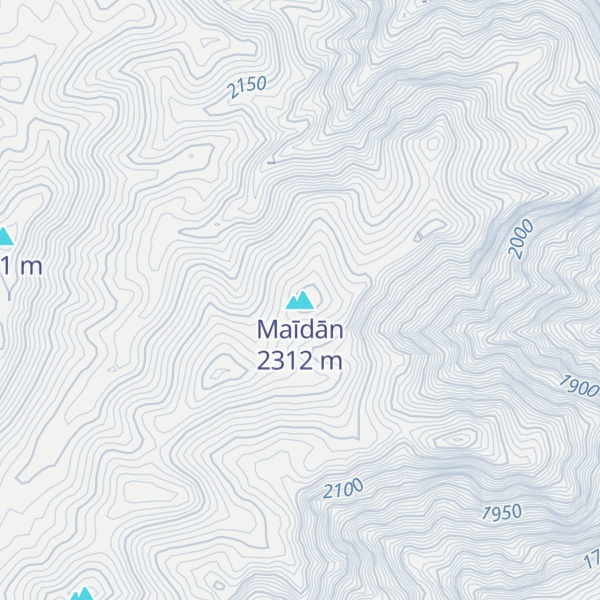 Map of Maīdān