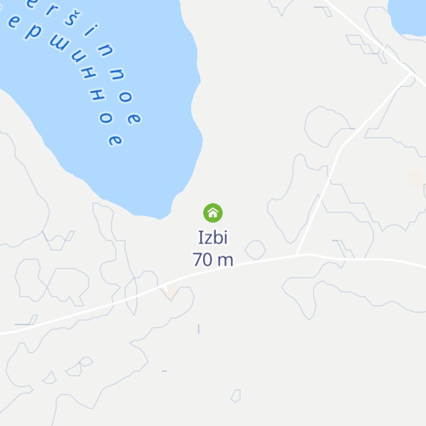 Map of Izbi