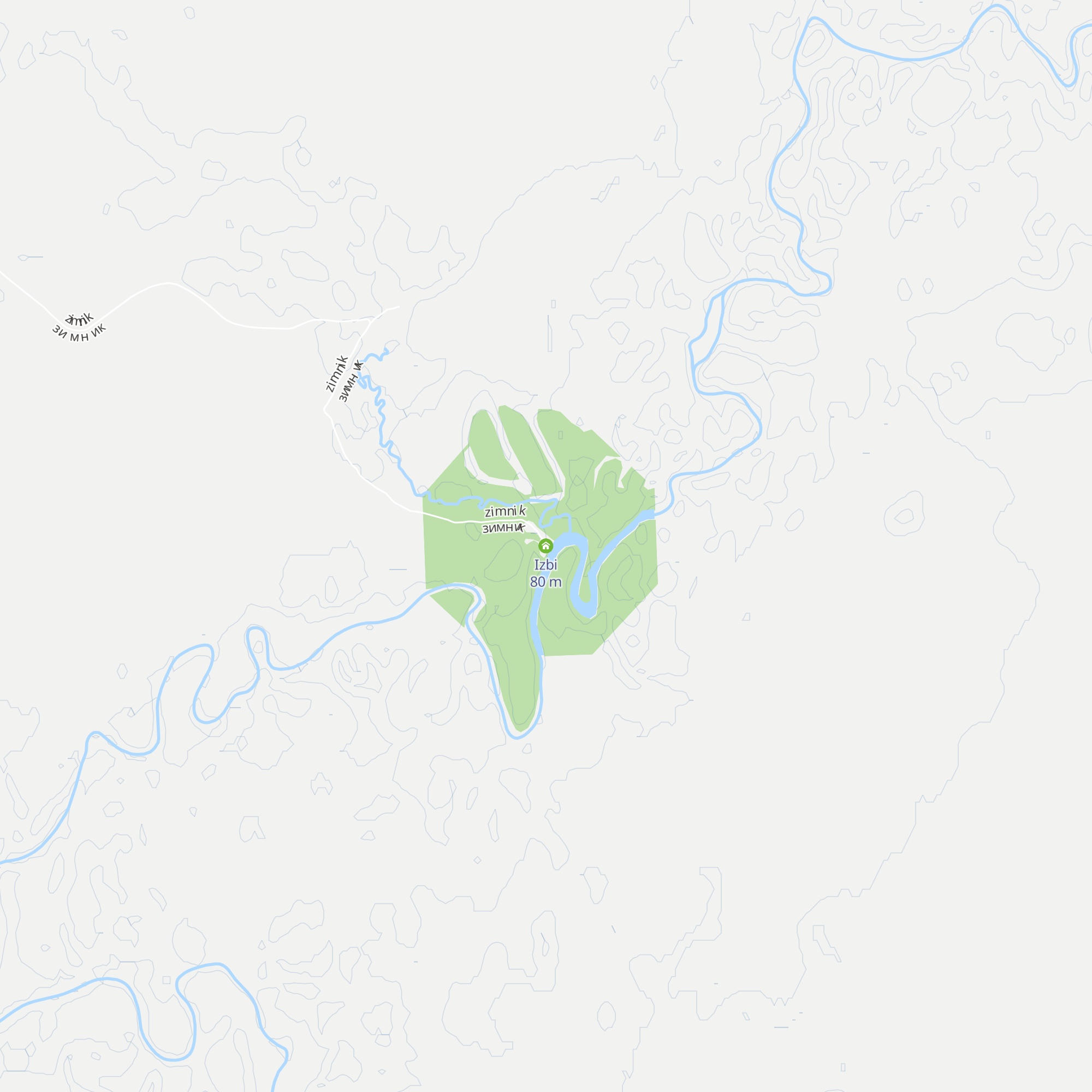 Izbi map