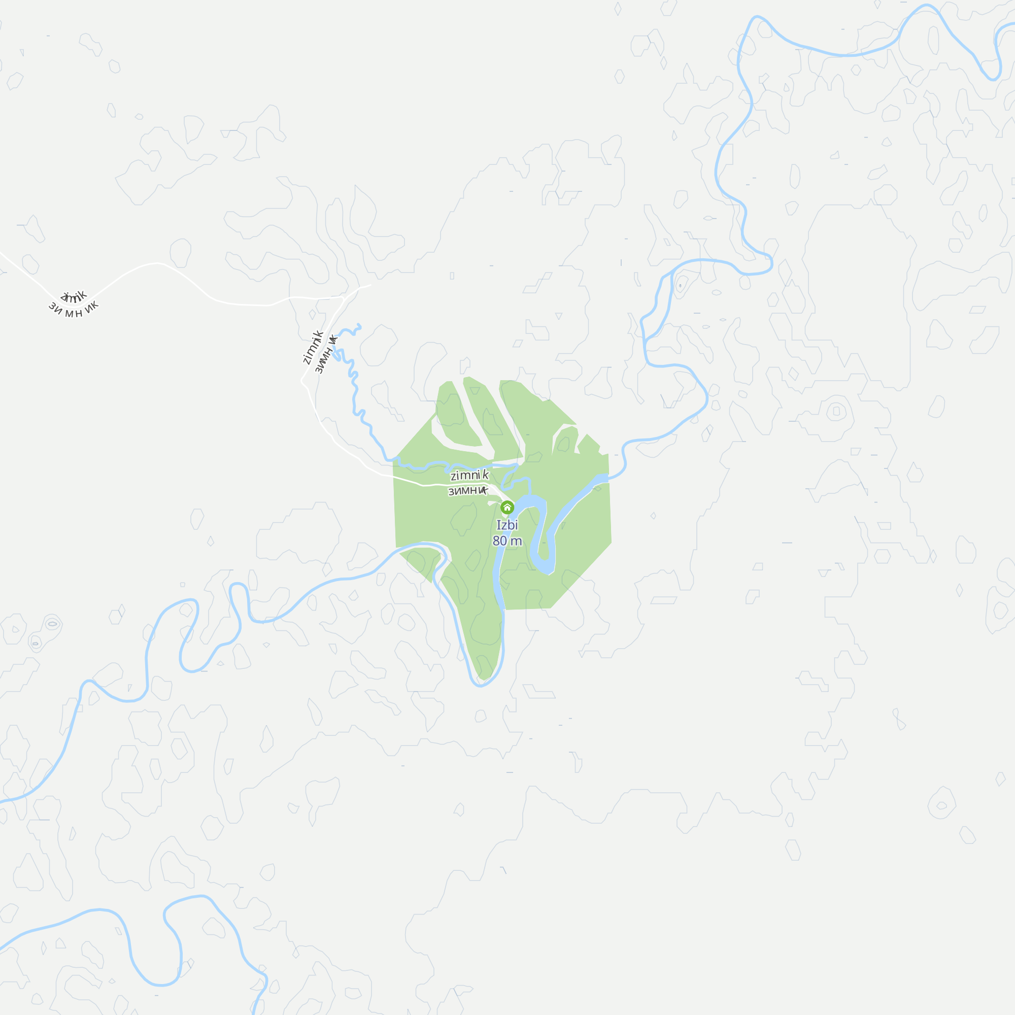 Izbi map