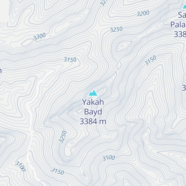 Map of Yakah Bayd