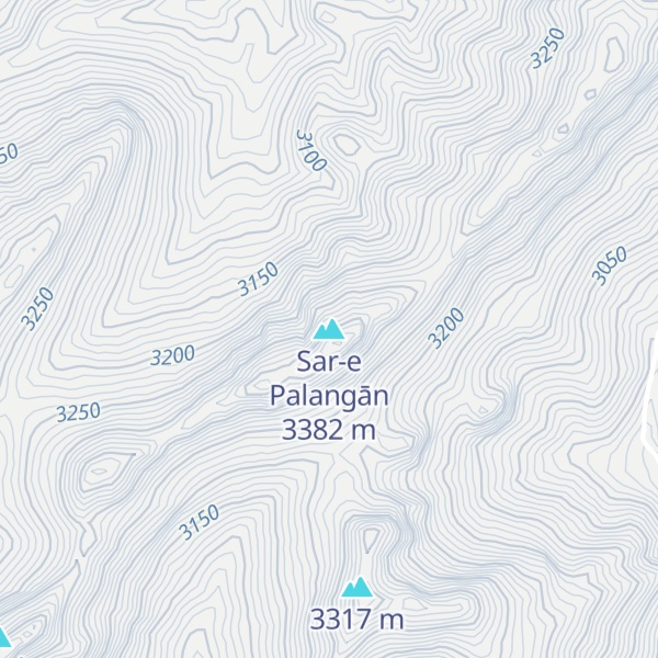 Map of Sar-e Palangān