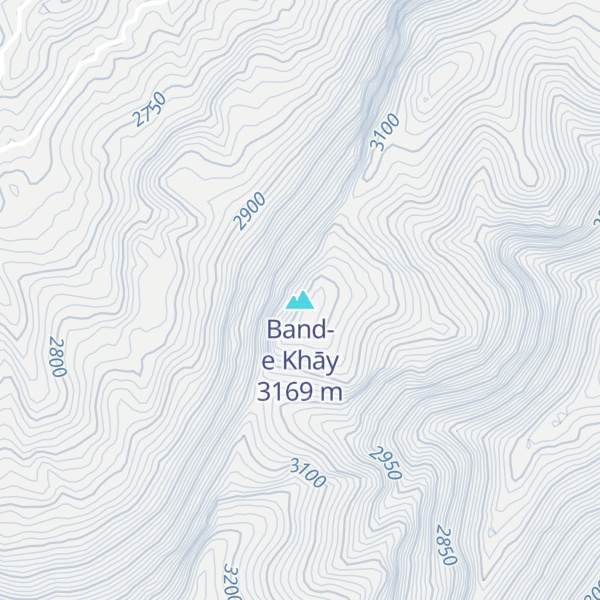 Map of Band-e Khāy