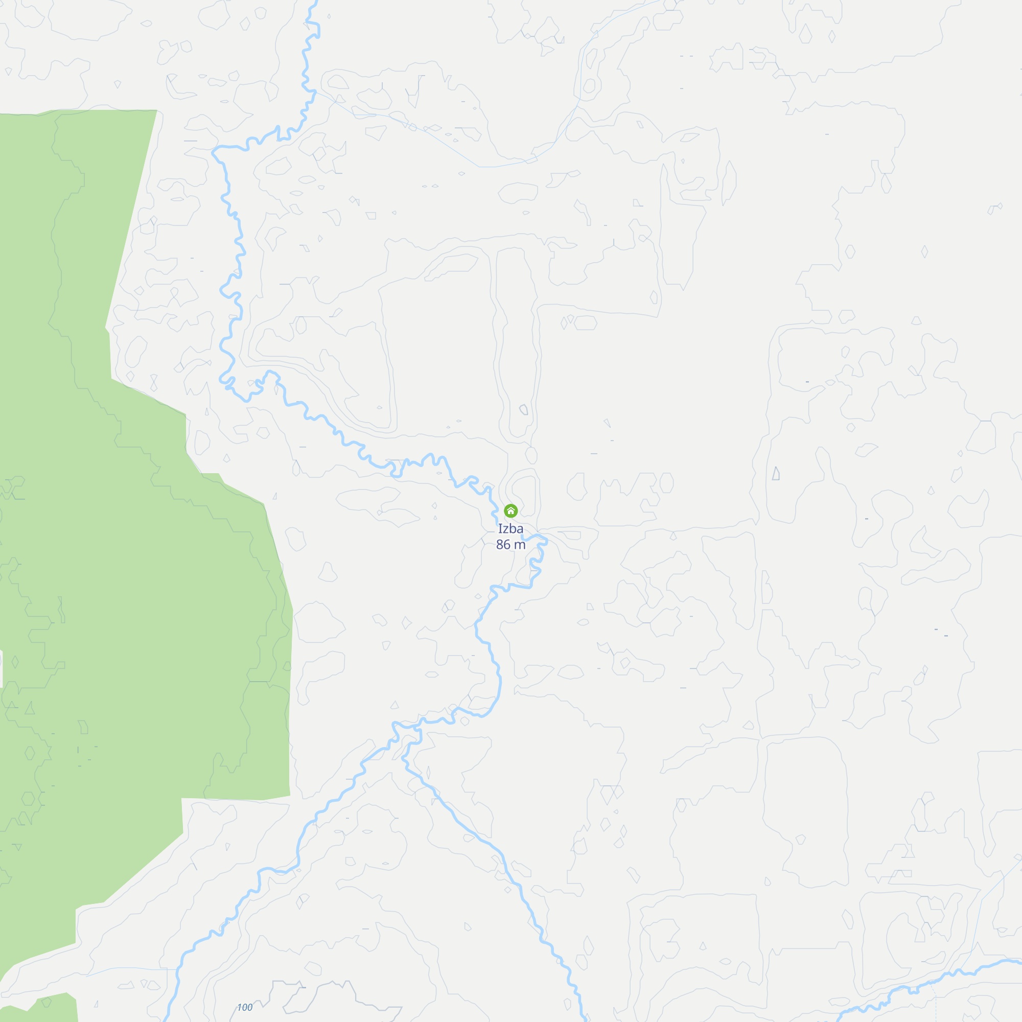 Izba map