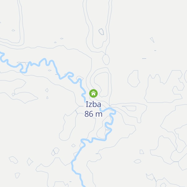 Map of Izba