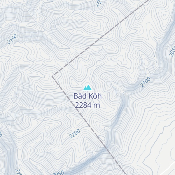 Map of Bād Kōh