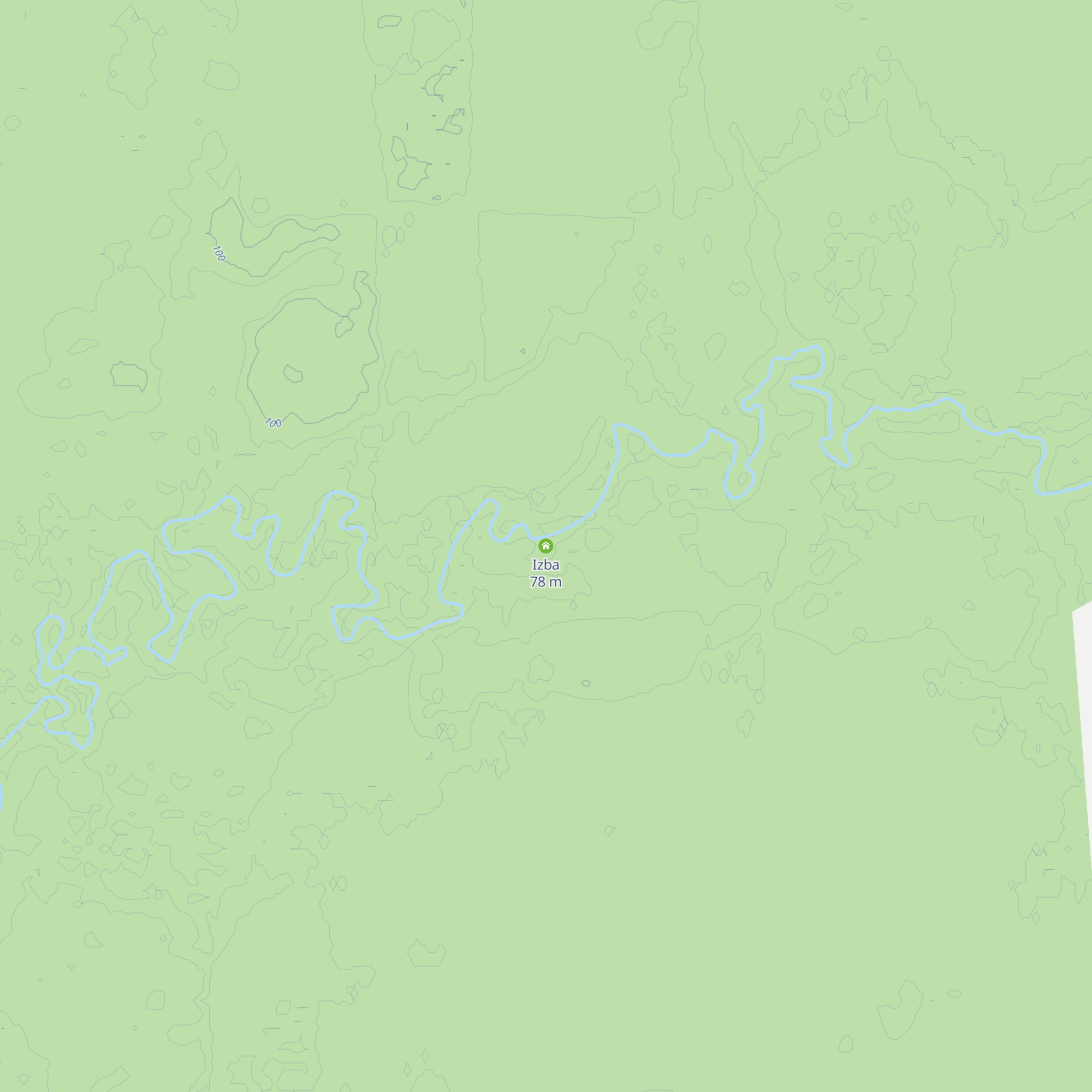 Izba map
