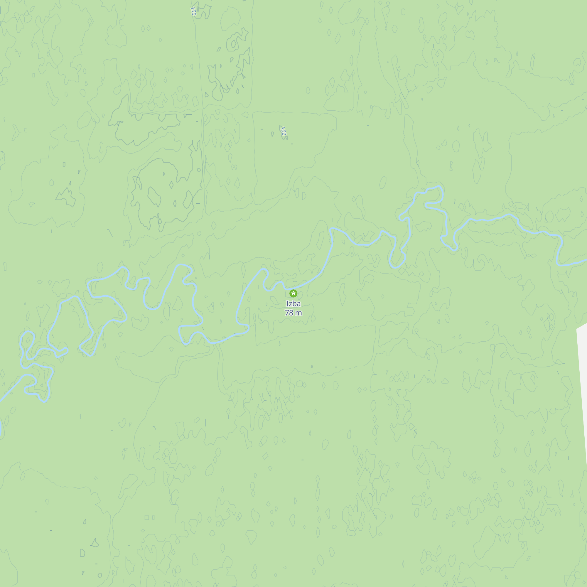 Izba map
