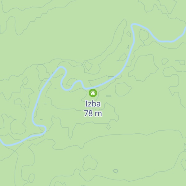 Map of Izba