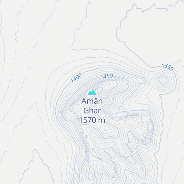 Map of Amān Ghar