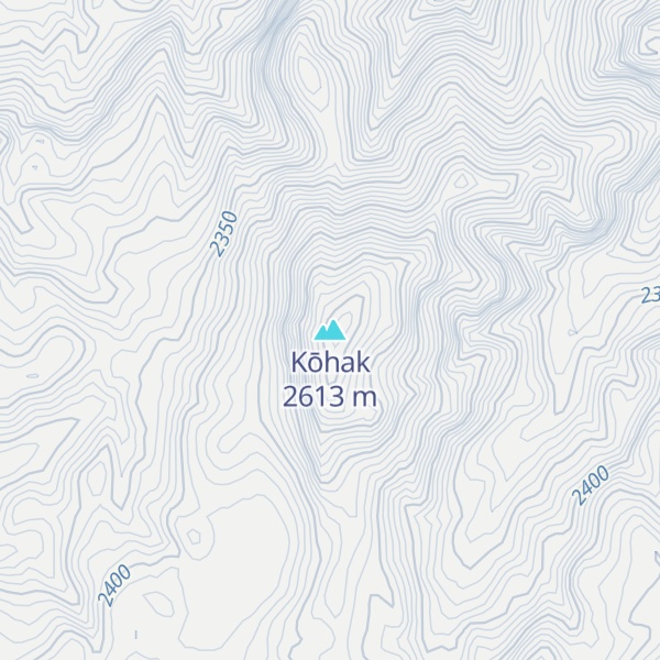 Map of Kōhak