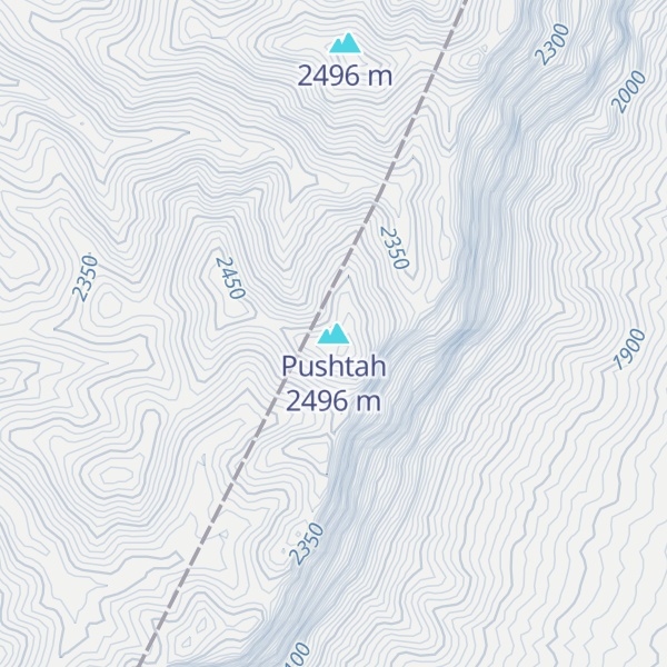 Map of Pushtah