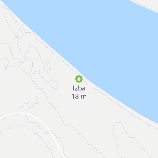 Map of Izba