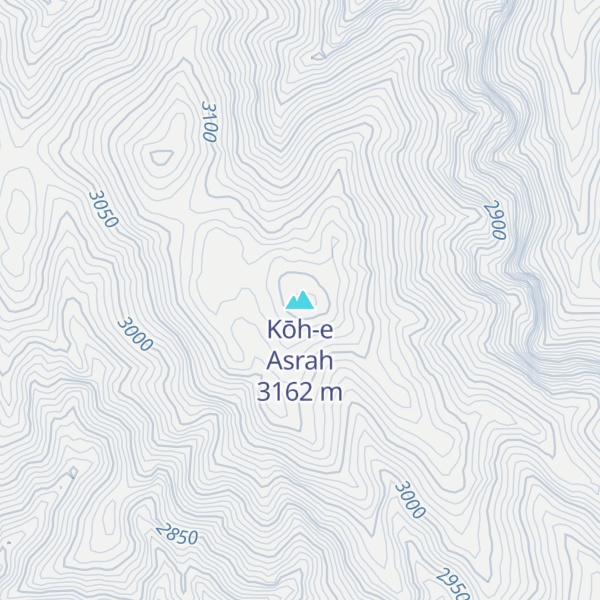 Map of Kōh-e Asrah