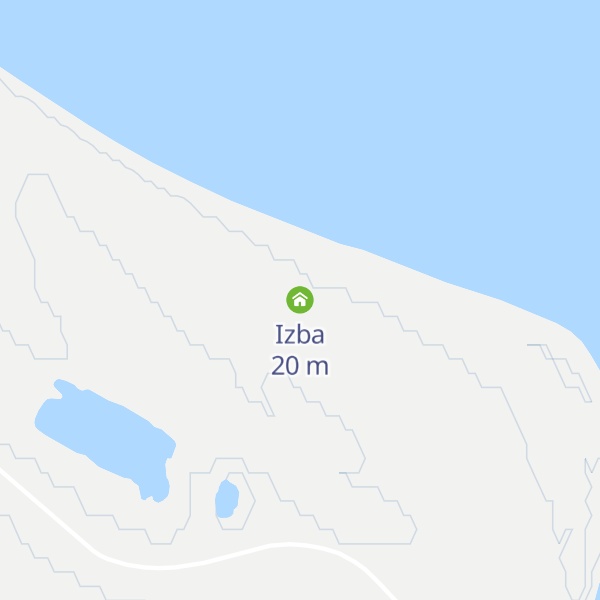 Map of Izba