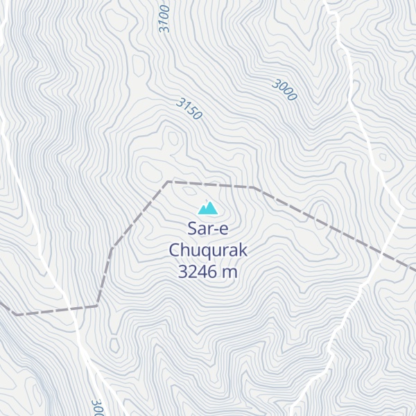 Map of Sar-e Chuqurak