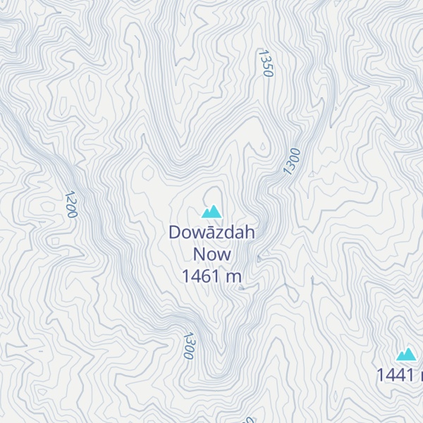 Map of Dowāzdah Now