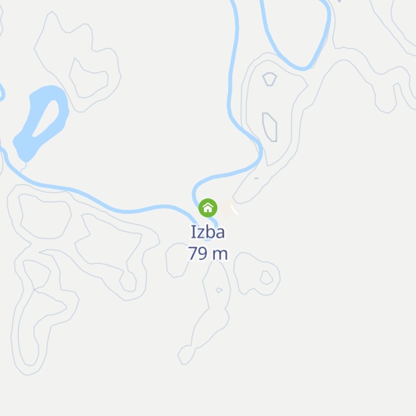 Map of Izba