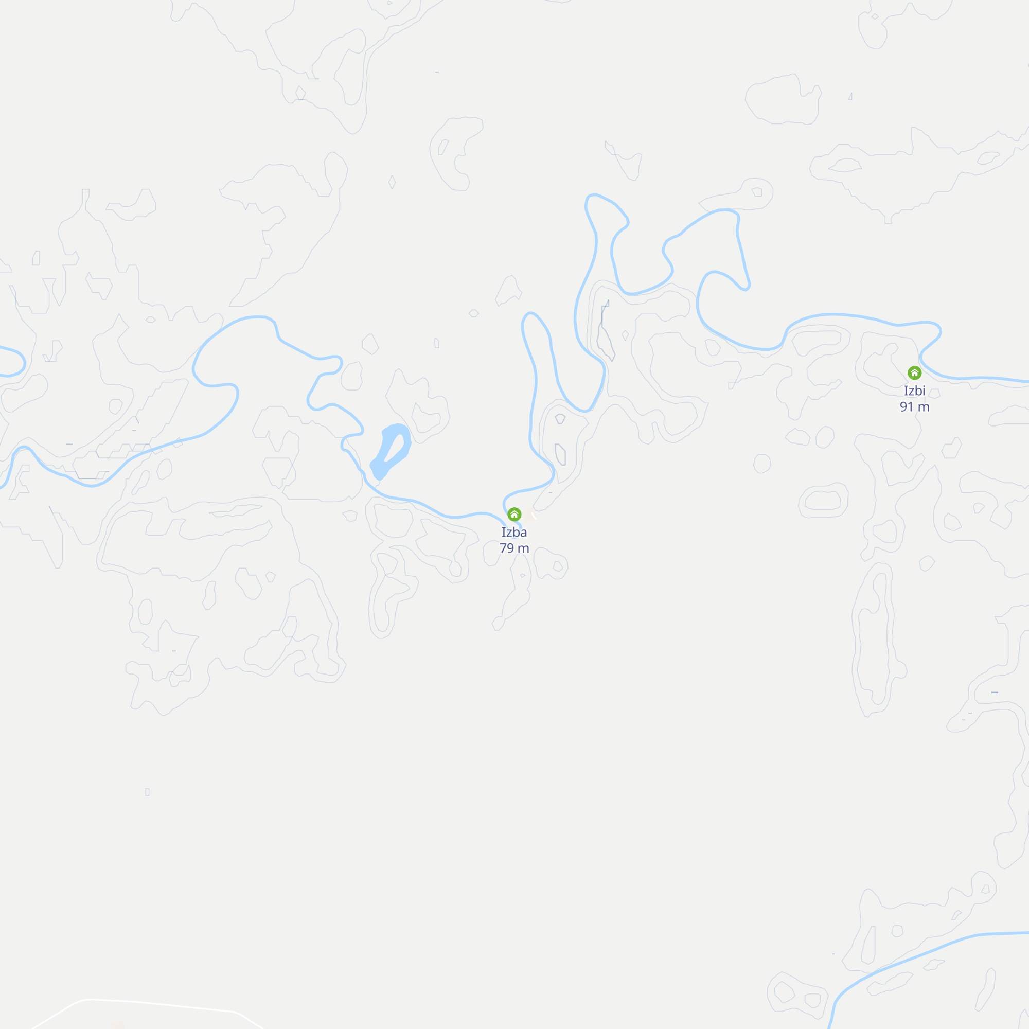 Izba map