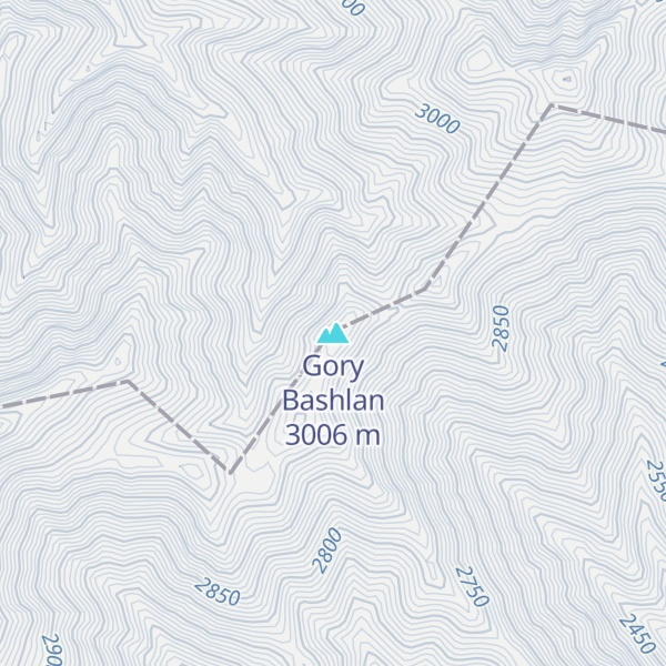 Map of Gory Bashlan