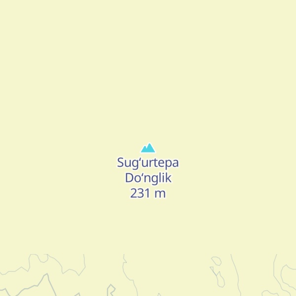 Map of Sug‘urtepa Do‘nglik