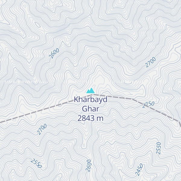 Map of Kharbayd Ghar