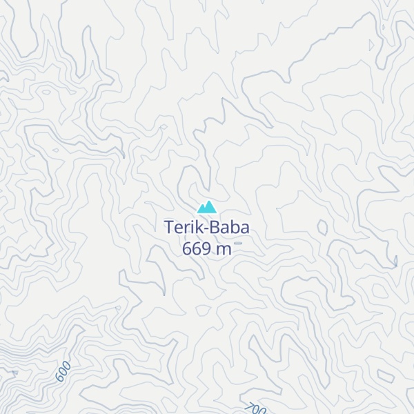 Map of Terik-Baba