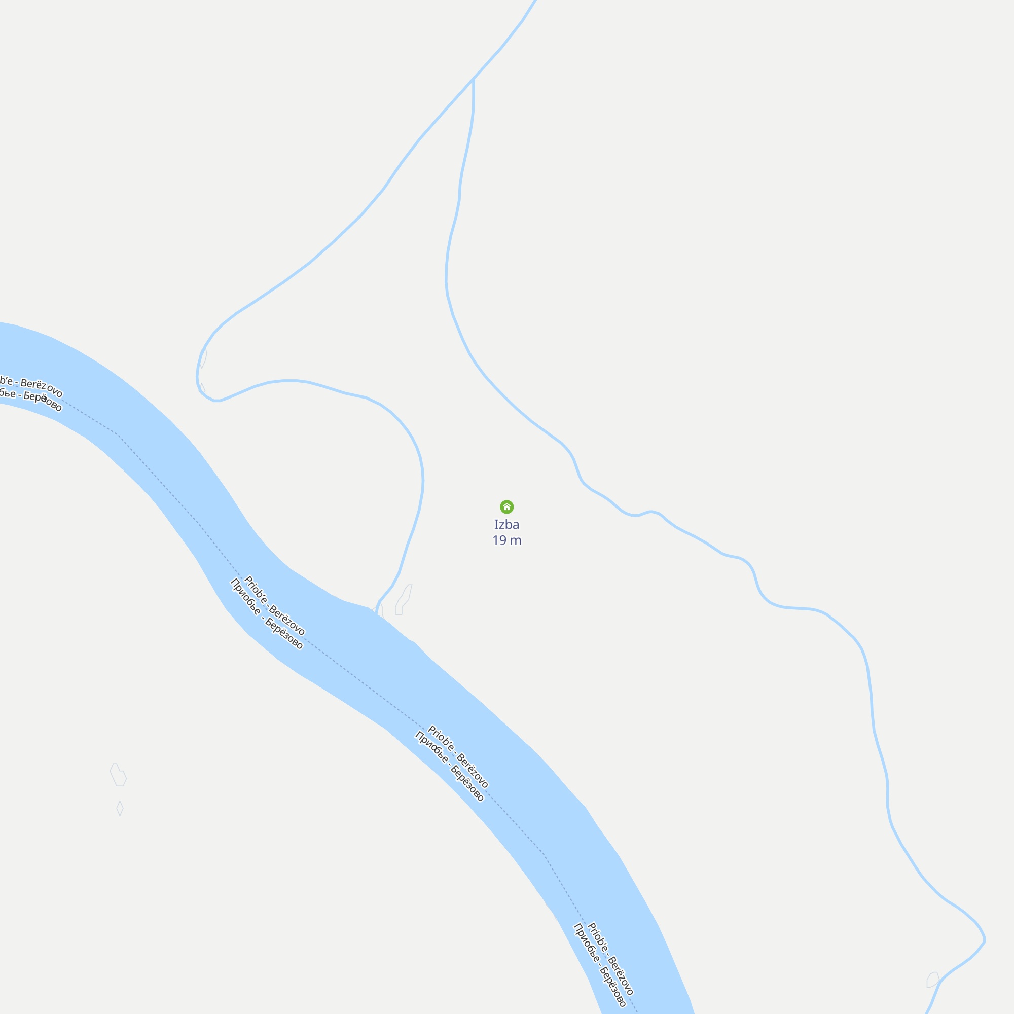 Izba map