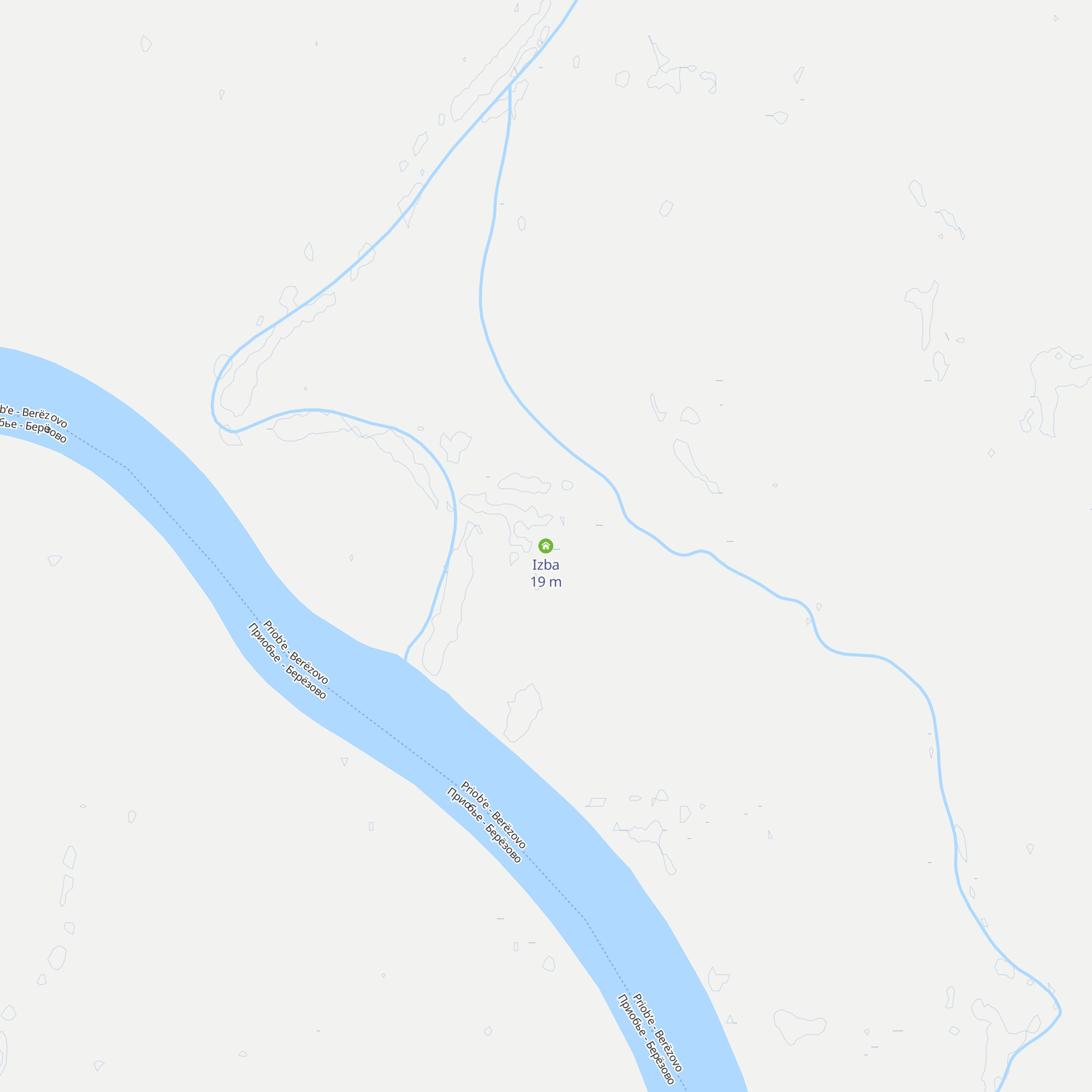 Izba map