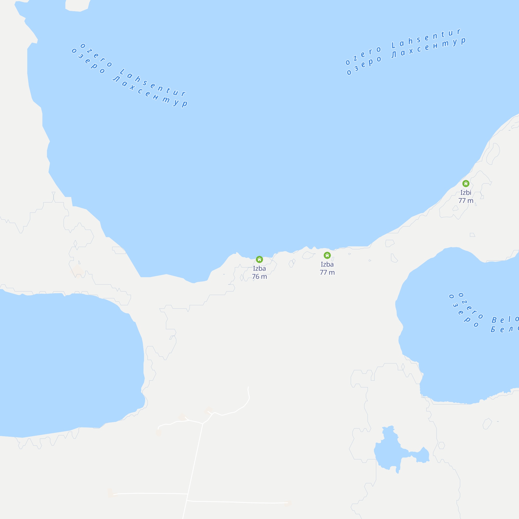 Izba map
