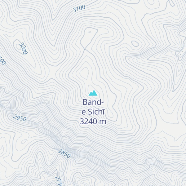 Map of Band-e Sichī