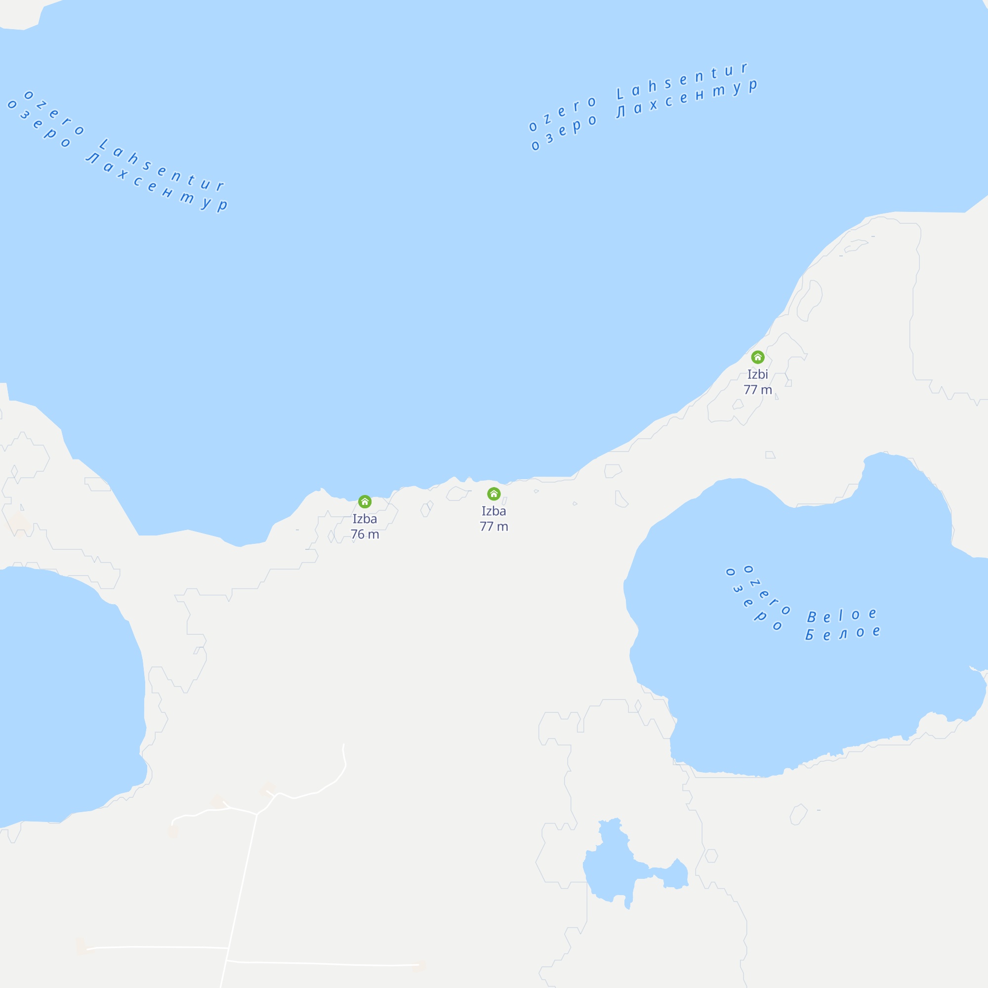 Izba map