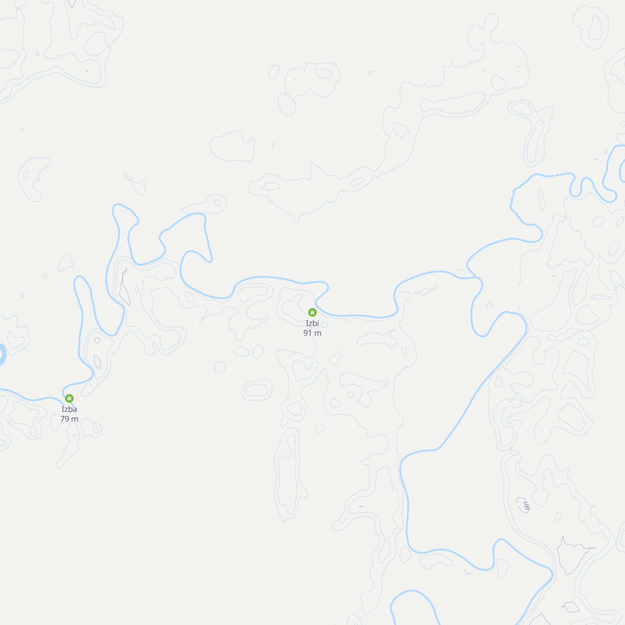 Izbi map