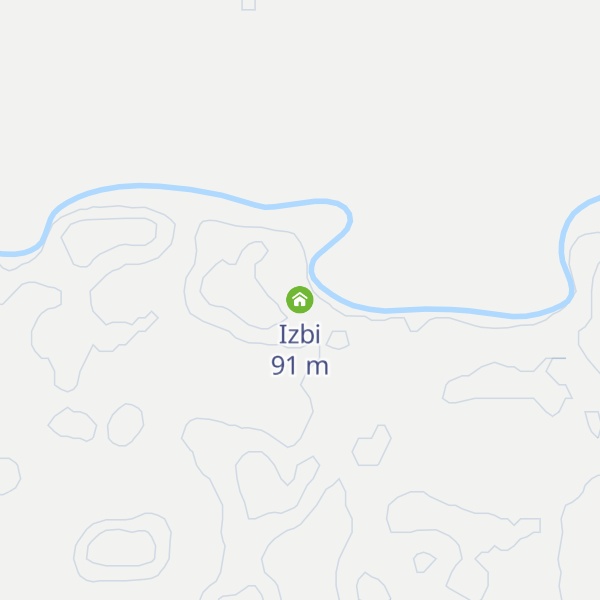 Map of Izbi