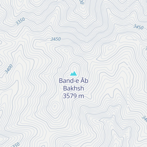Map of Band-e Āb Bakhsh