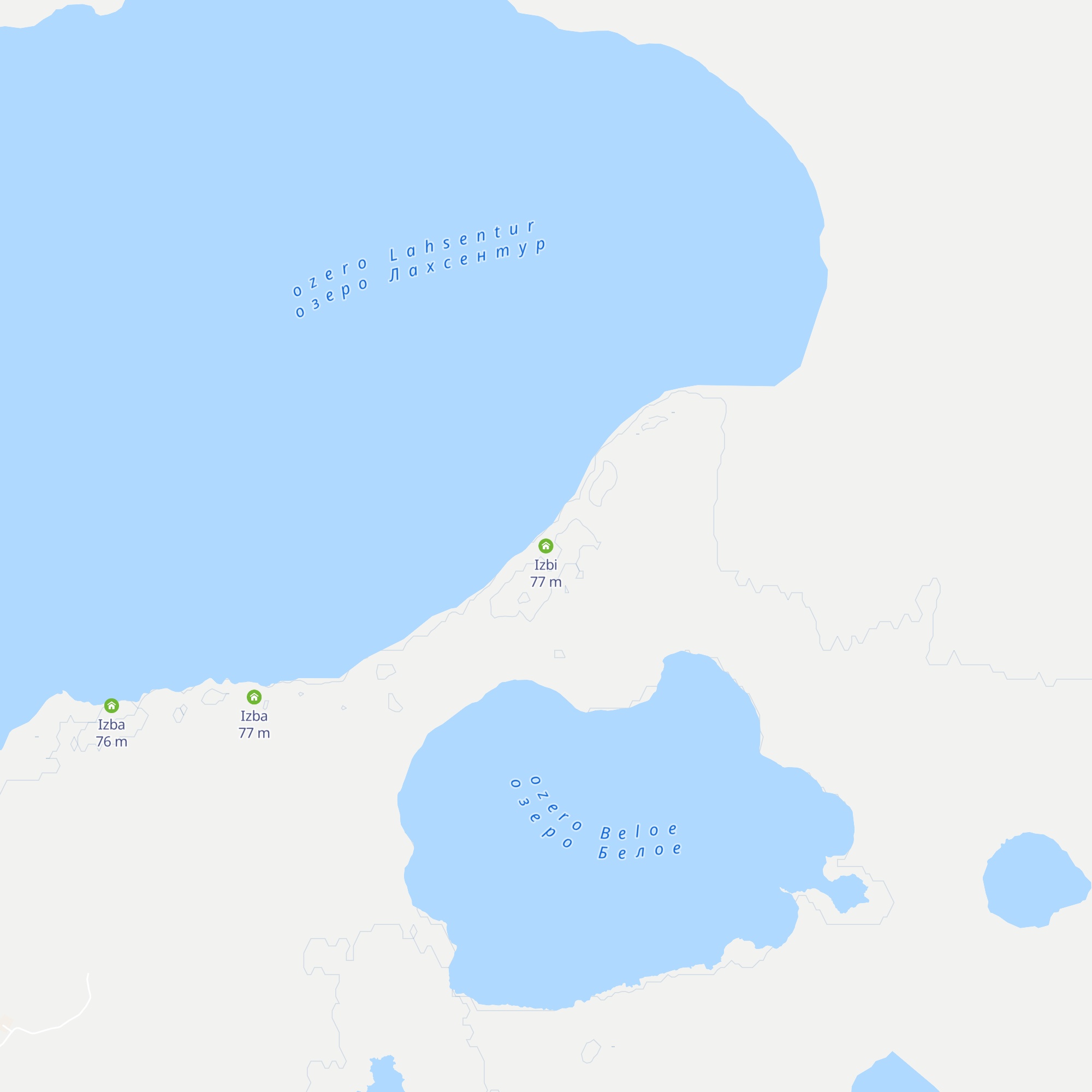 Izbi map