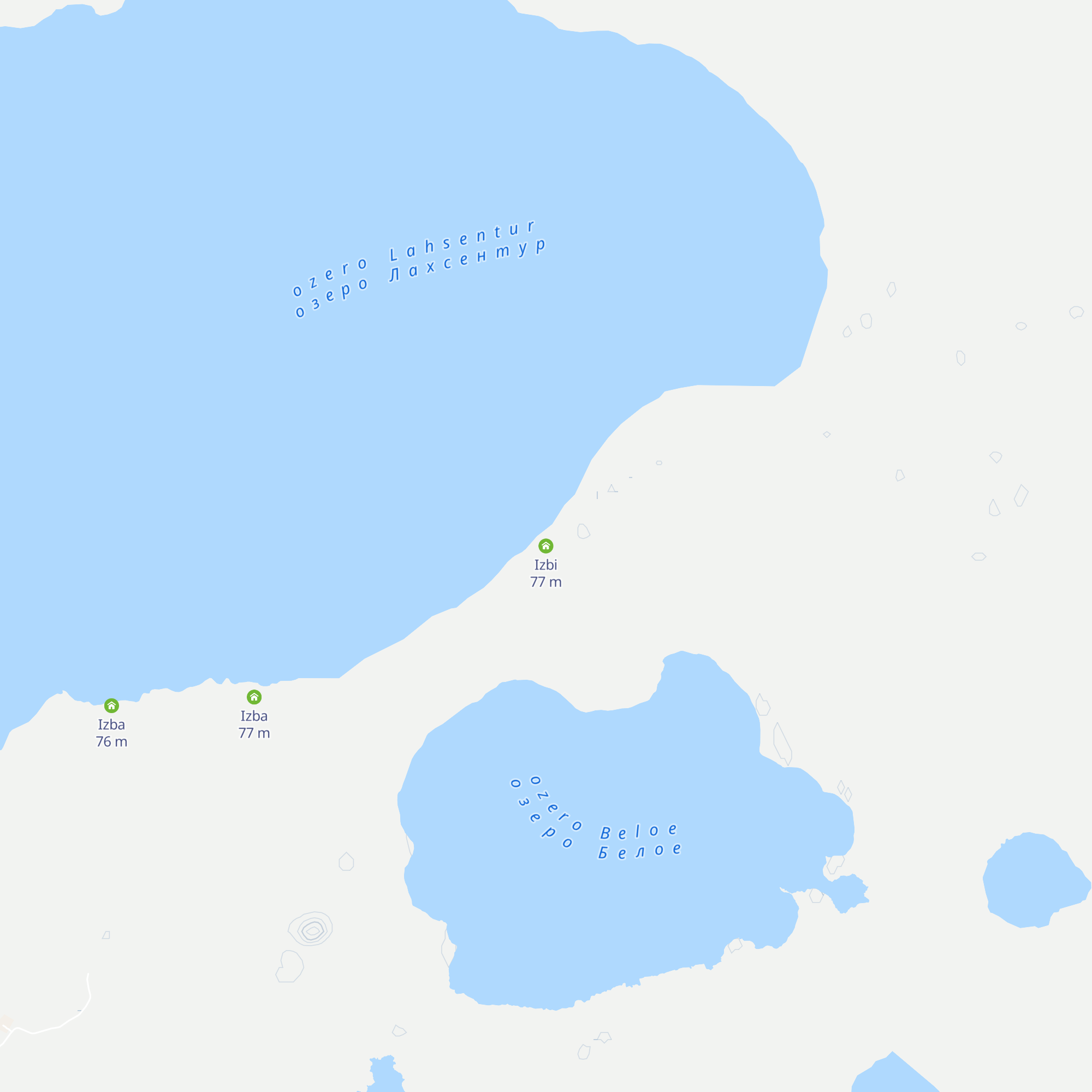 Izbi map