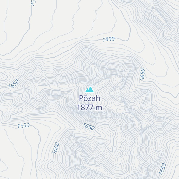 Map of Pōzah