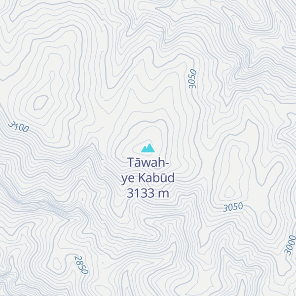 Map of Tāwah-ye Kabūd