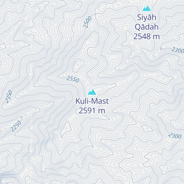 Map of Kuli-Mast