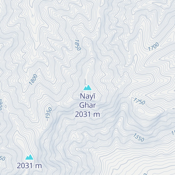 Map of Nayī Ghar