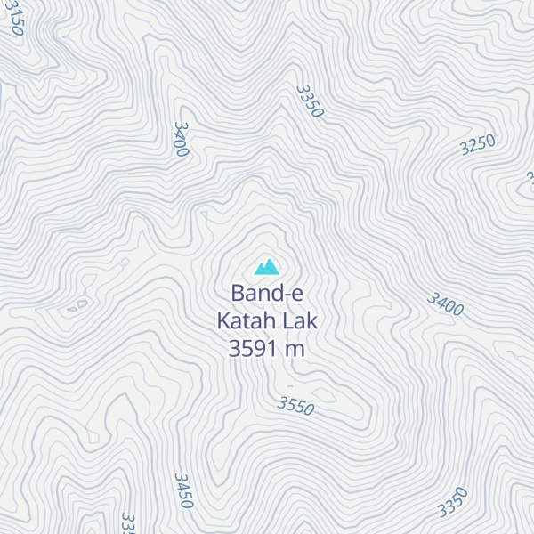 Map of Band-e Katah Lak