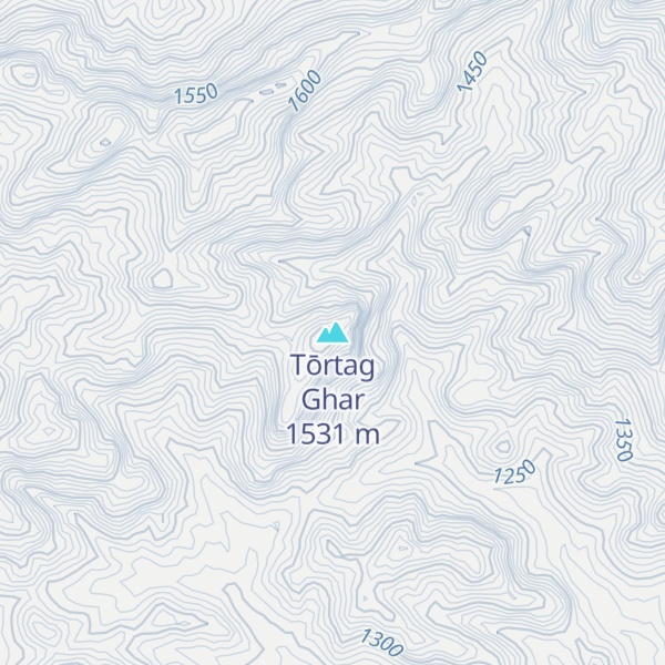 Map of Tōrtag Ghar