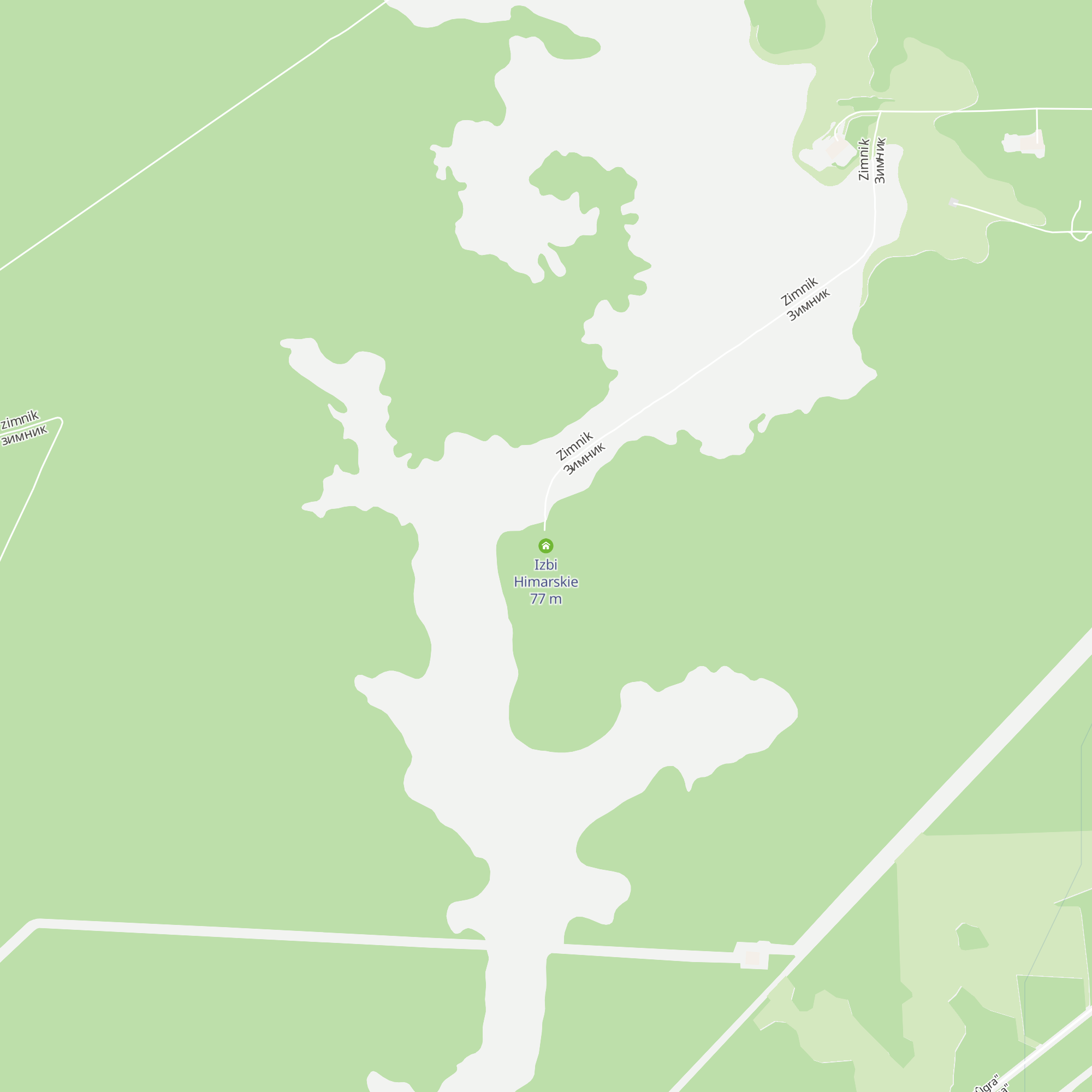 Izbi Himarskie map
