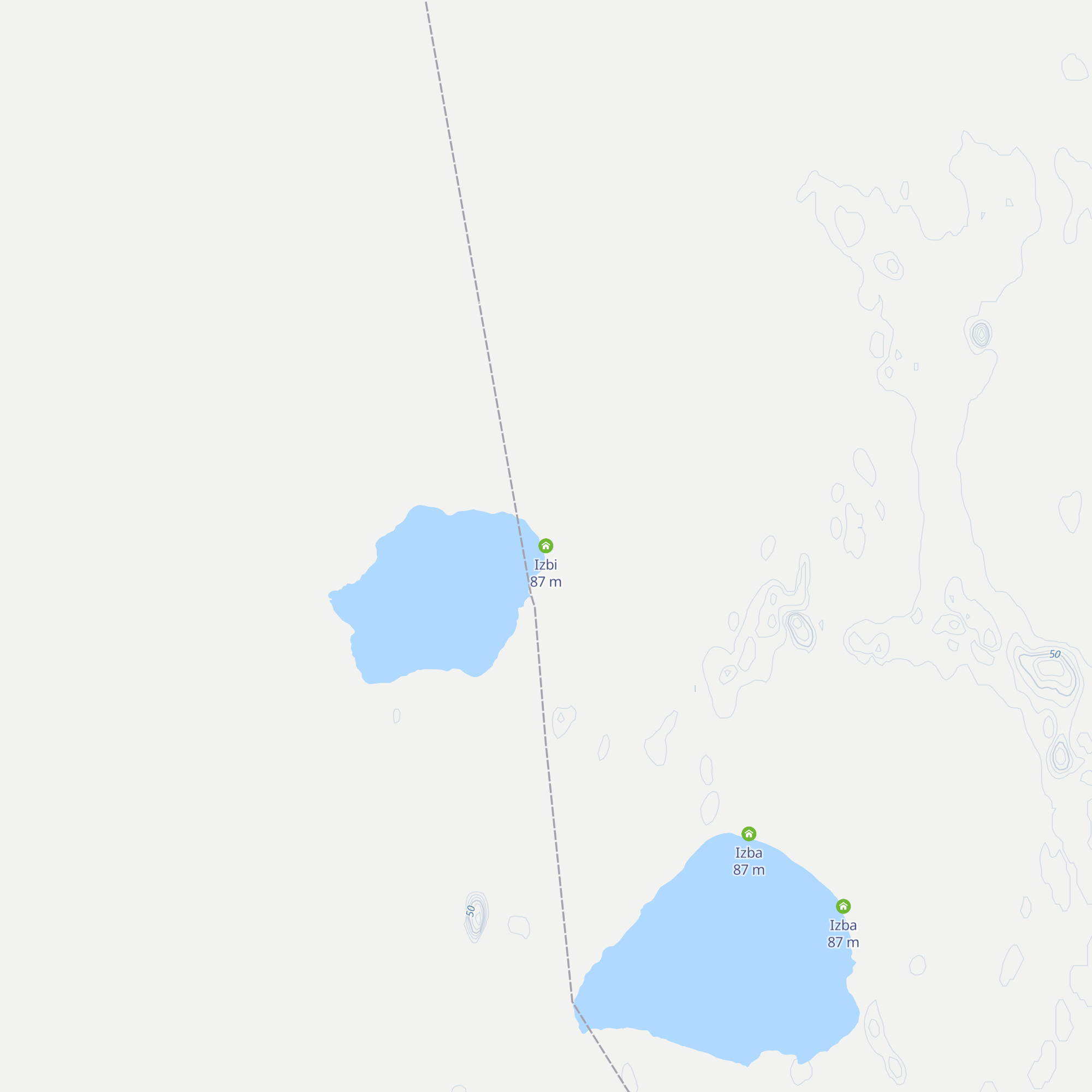 Izbi map