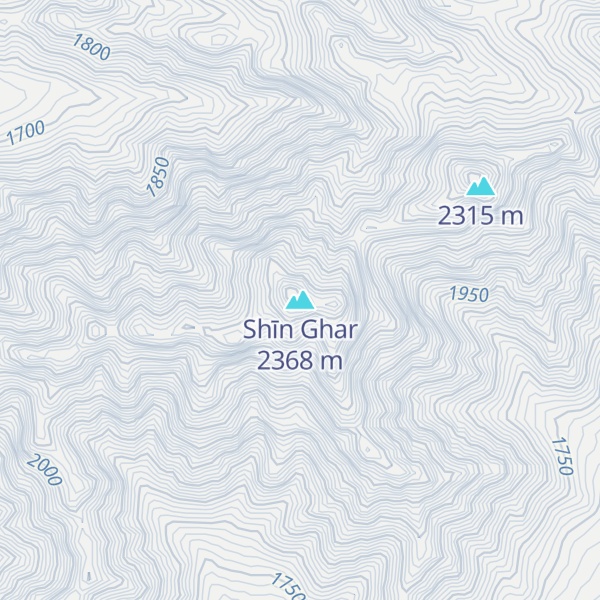 Map of Shīn Ghar