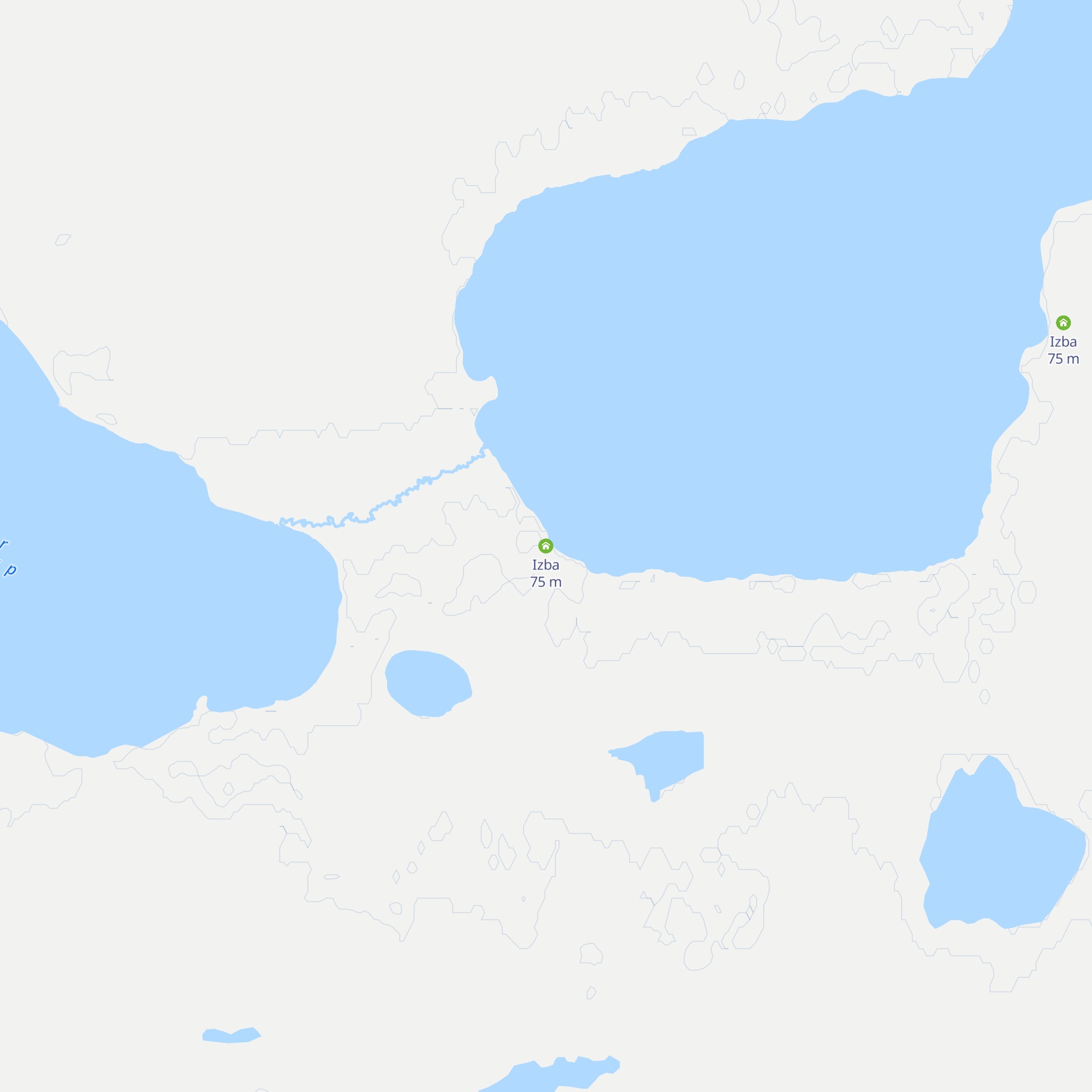 Izba map