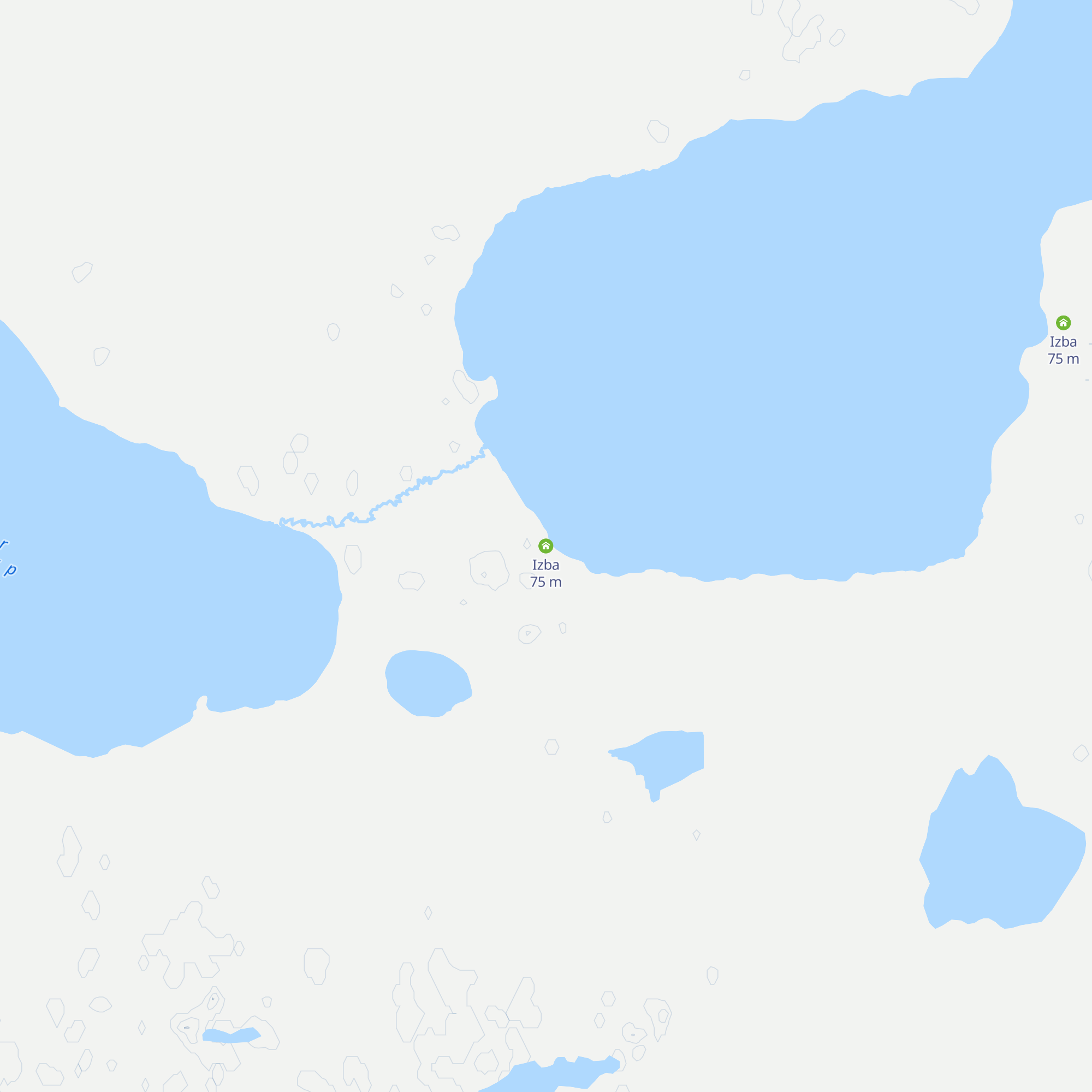 Izba map