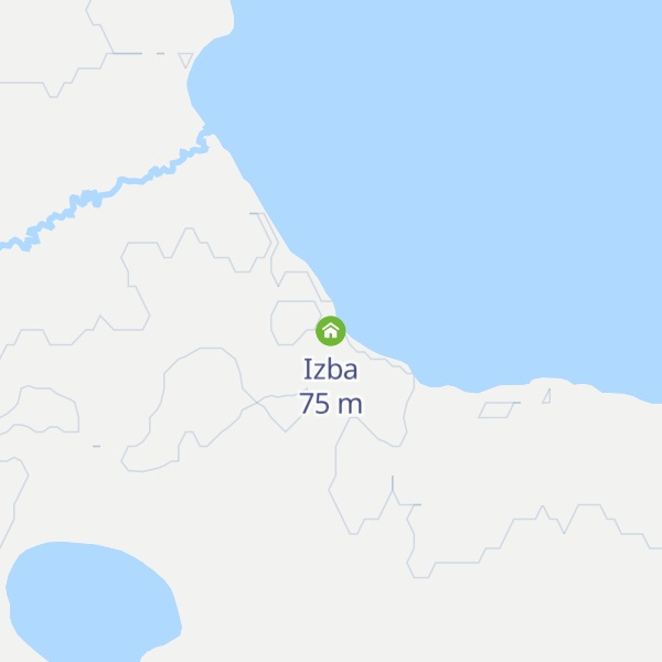 Map of Izba